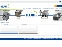 Tablet Screenshot of delanitrading.com
